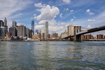 Fototapeta premium Nowy Jork - Panorama Manhattanu