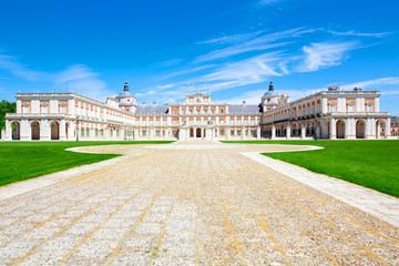 Fototapeta na wymiar Royal Palace of Aranjuez, Spain