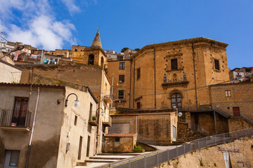 Fototapeta premium Santo Stefano Church, Leonforte