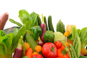 Naklejka na ściany i meble 新鮮な野菜と果物