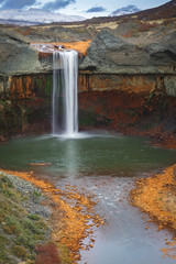 Agrio River, Patagonia, Argentina, Provincial Park of Copahue -