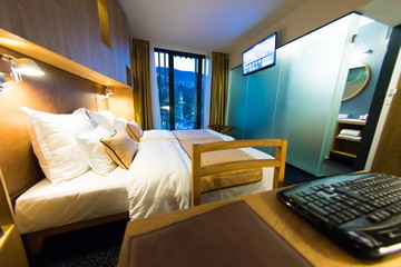 modern hotel room