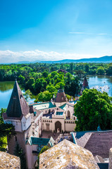 Castle Franzensburg and park of Laxenburg, Austria