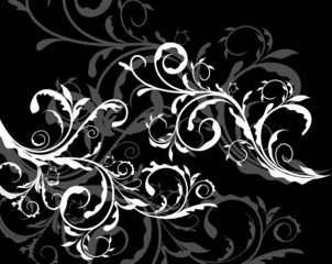 Abstract floral background