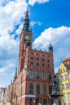 Gdansk-Old City-Long Market street
