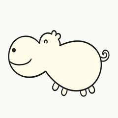 Cute animals for baby