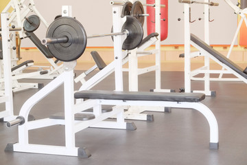 Fototapeta premium Interior of a fitness
