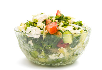 fresh vegetable salad