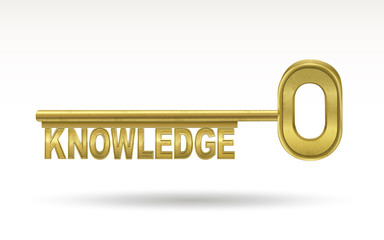 knowledge - golden key