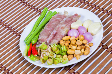 sour pork and roasts