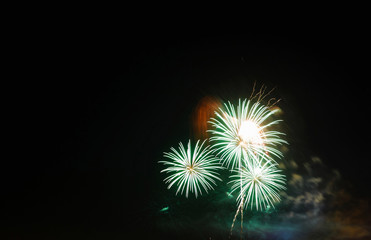 fireworks celebration "Victory Day"