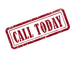 stamp call today in red