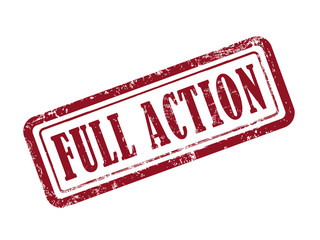 stamp full action in red