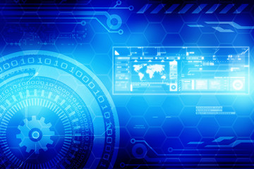Digital Abstract business background