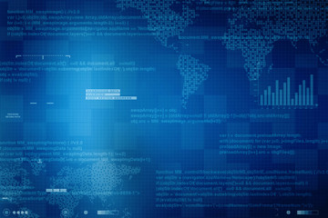 Digital Abstract business background