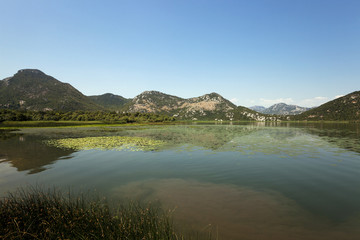 the lake. Montenegro 