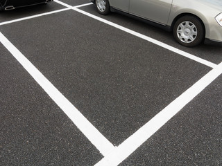 平置きの駐車場