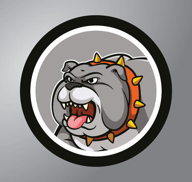 Bulldog Circle sticker