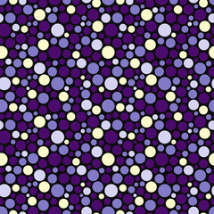 Seamless festive background from circles.  Vector Illustration.