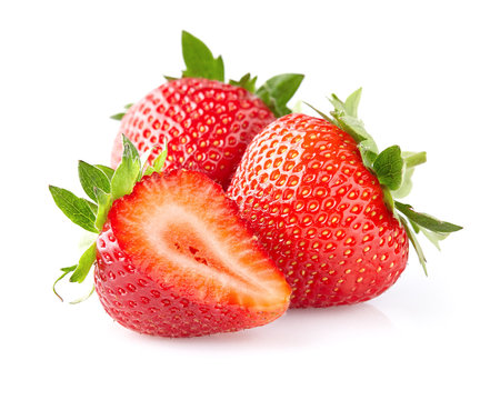 Ripe strawberry