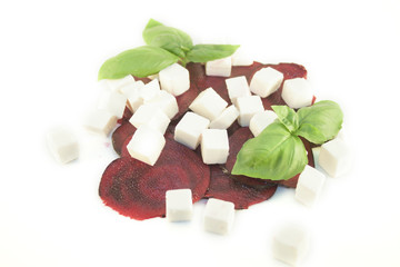 Beetroot feta salad