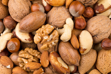 Variety of Mixed Nuts