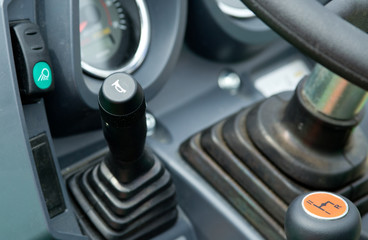 Agricultural vehicle interior