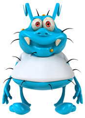 Germ with a white tshirt