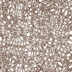 Vector seamless pattern of hand-drawn lines