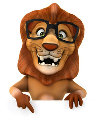 Fun lion