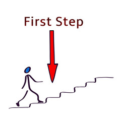 First Step - Illustration