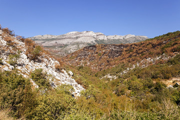 Obraz premium the mountain district