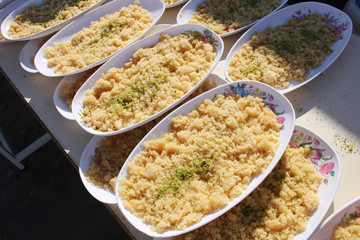 semolina halvah