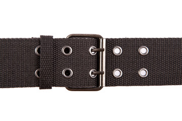 Grey Fabric Belt