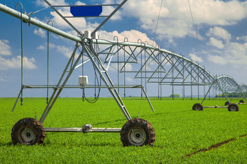 Modern agricultural irrigation system
