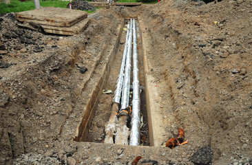 Breakthrough sewerage system.