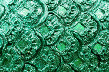 thai art stucco wall,Thai temple