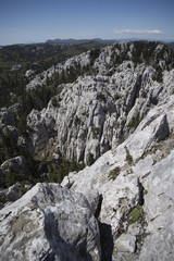 Bijele stijene - view from peak