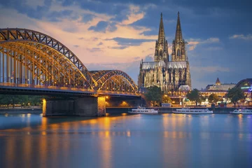 Selbstklebende Fototapete Europäische Orte Köln, Deutschland.