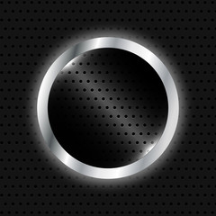 Vektor Hintergrund - silberner Ring