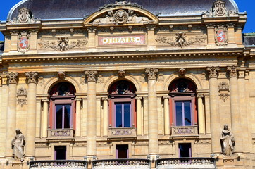 Building of Celestins theater in Lyon, France