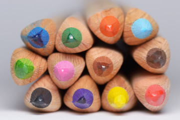 Buntstiftspitzen