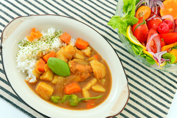 おいしそうなカレーライス