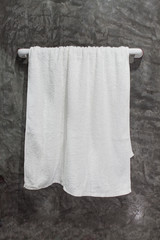  towel on a hanger