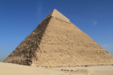 Die Pyramiden und Sphinx von Gizeh in Ägypten