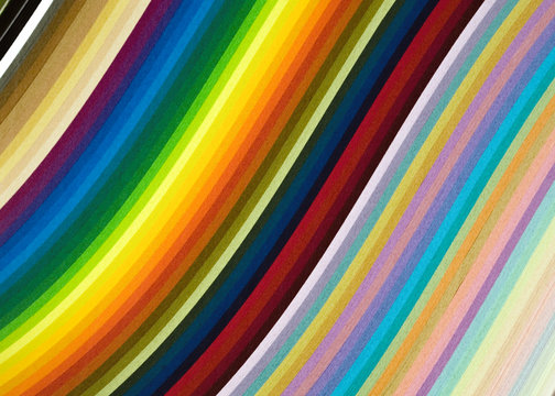 rainbow, colored paper, multicolor background