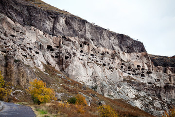 Fototapeta premium Vardzia cave city monastery