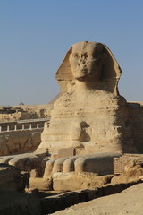 Die Pyramiden und Sphinx von Gizeh in Ägypten
