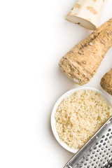 grated horseradish root