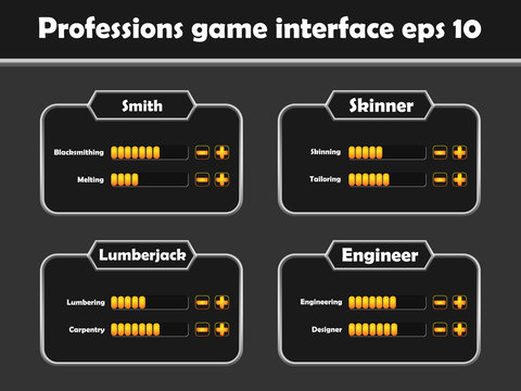 Game interface illustration